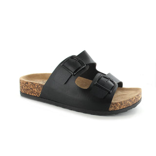 DOUBLE BUCKLED SANDALS