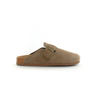 Alice: Mocha - Footbed Mule Sandals
