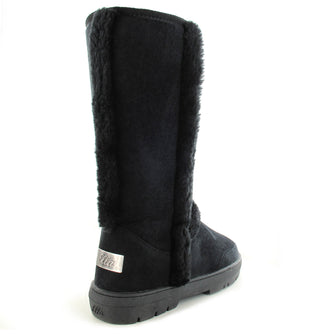 Mandy: Luxury Faux Fur Lined - Black