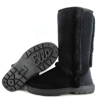 Mandy: Luxury Faux Fur Lined - Black