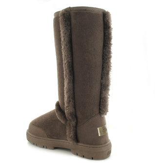 Mandy: Luxury Faux Fur Lined - Mocca