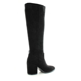 Paige: Knee High Stretch Boot - Black