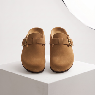 Alice: Tan - Clogs