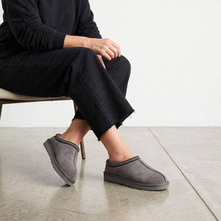 Kelly: Outdoor Slippers - Grey