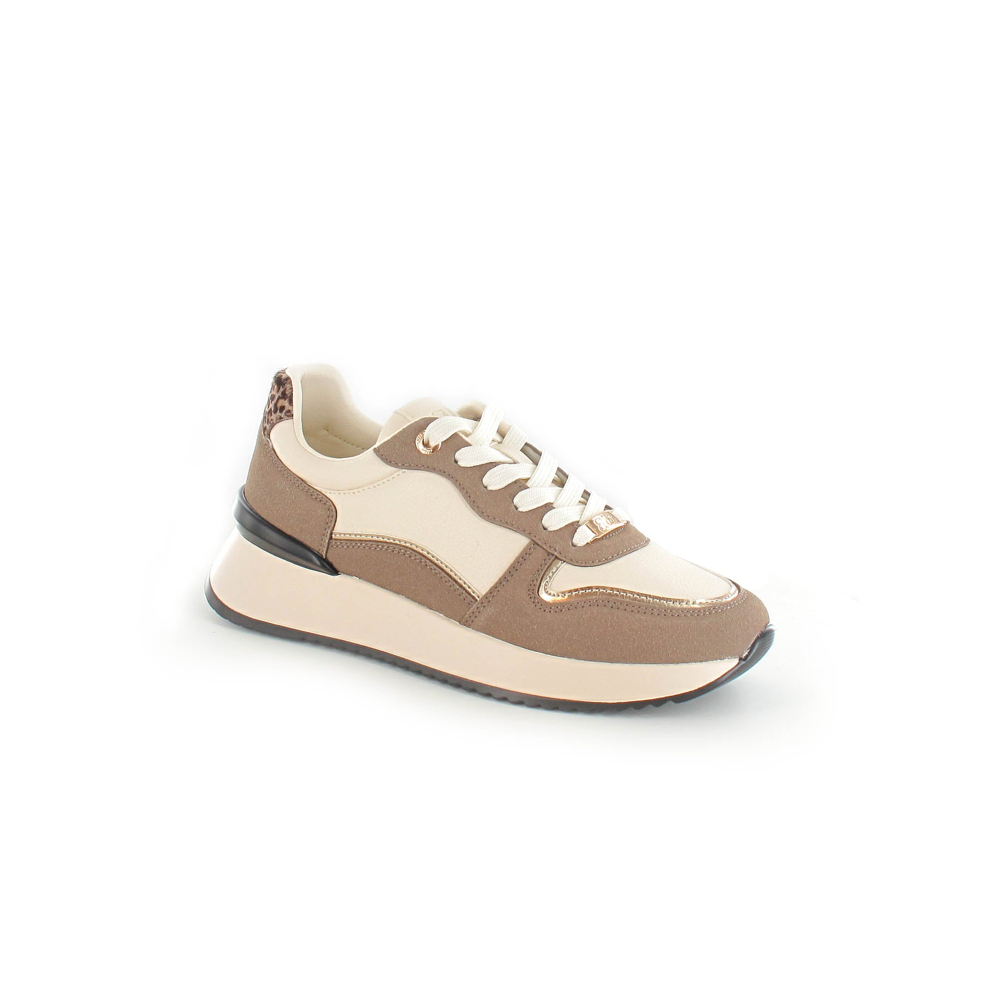 Nevada Womens Comfort Fashion Trainer- Mocha - Main Image