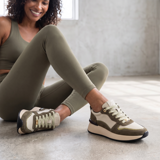 Nevada - Comfort Trainer- Khaki