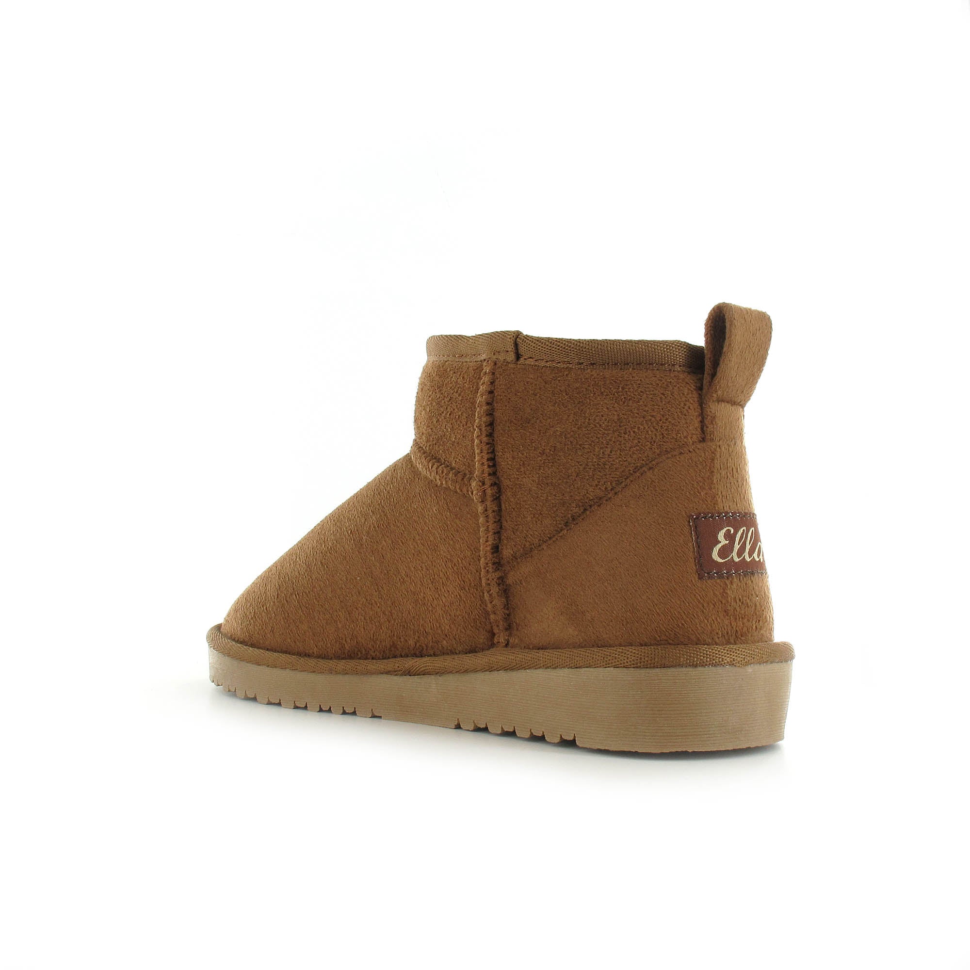 Rocket: Women's Ultra Mini Luxury Faux Fur Lined Ankle Boot Chestnut