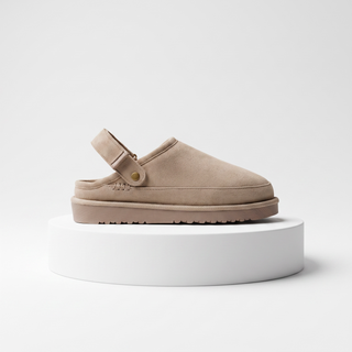 Ruby - Outdoor Slipper Clogs - Beige - Size down 1 size