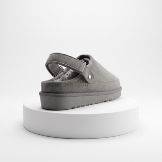 Ruby - Outdoor Slipper Clogs - Grey - Size down 1 size