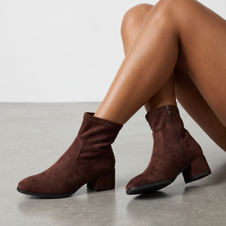 Sammy - Stretch Ankle Boot - Brown