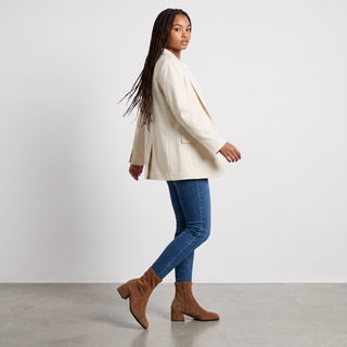 Sammy - Stretch Ankle Boot - Tan