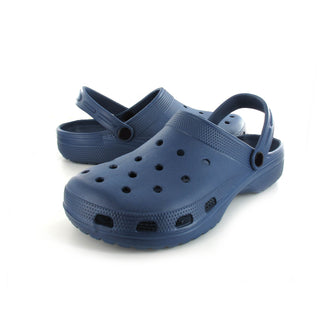 GS1: Mens Moulded Clogs - Navy