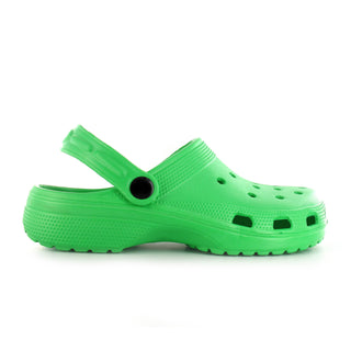 Chia: Women's Moulded Clogs - Green